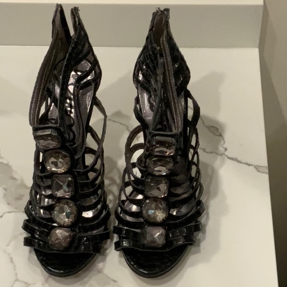 Sam Edelman New York Hampton Heeled Sandal, 37.5/7